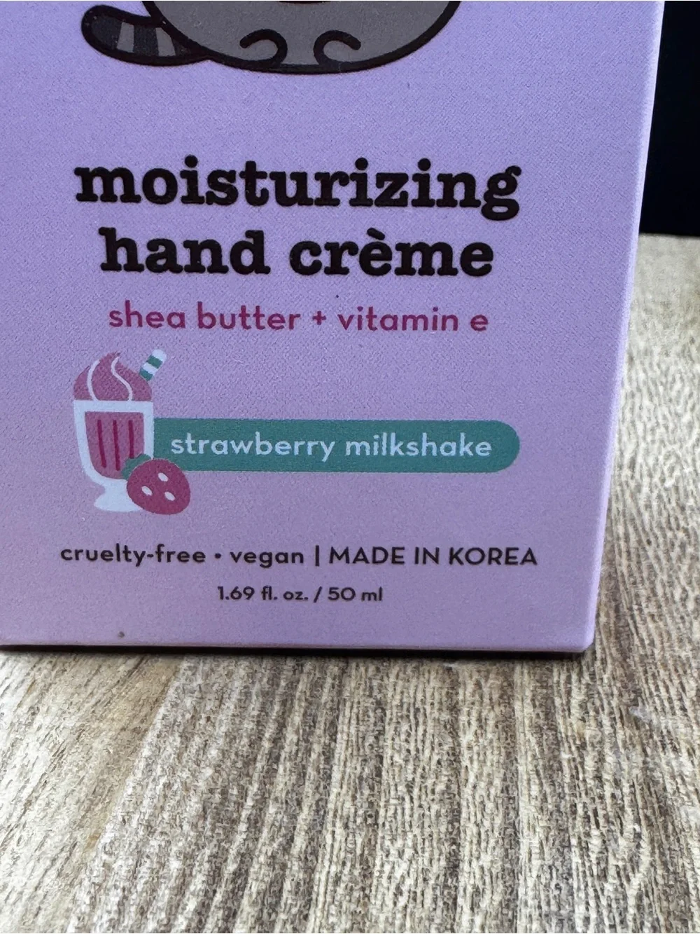 The Crème Shop Pusheen Strawberry Milkshake Moisturizing Hand Crème